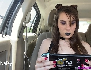 Ziva_Fey_-_Goth_Girl_Car_Masturbation_ZFXXX